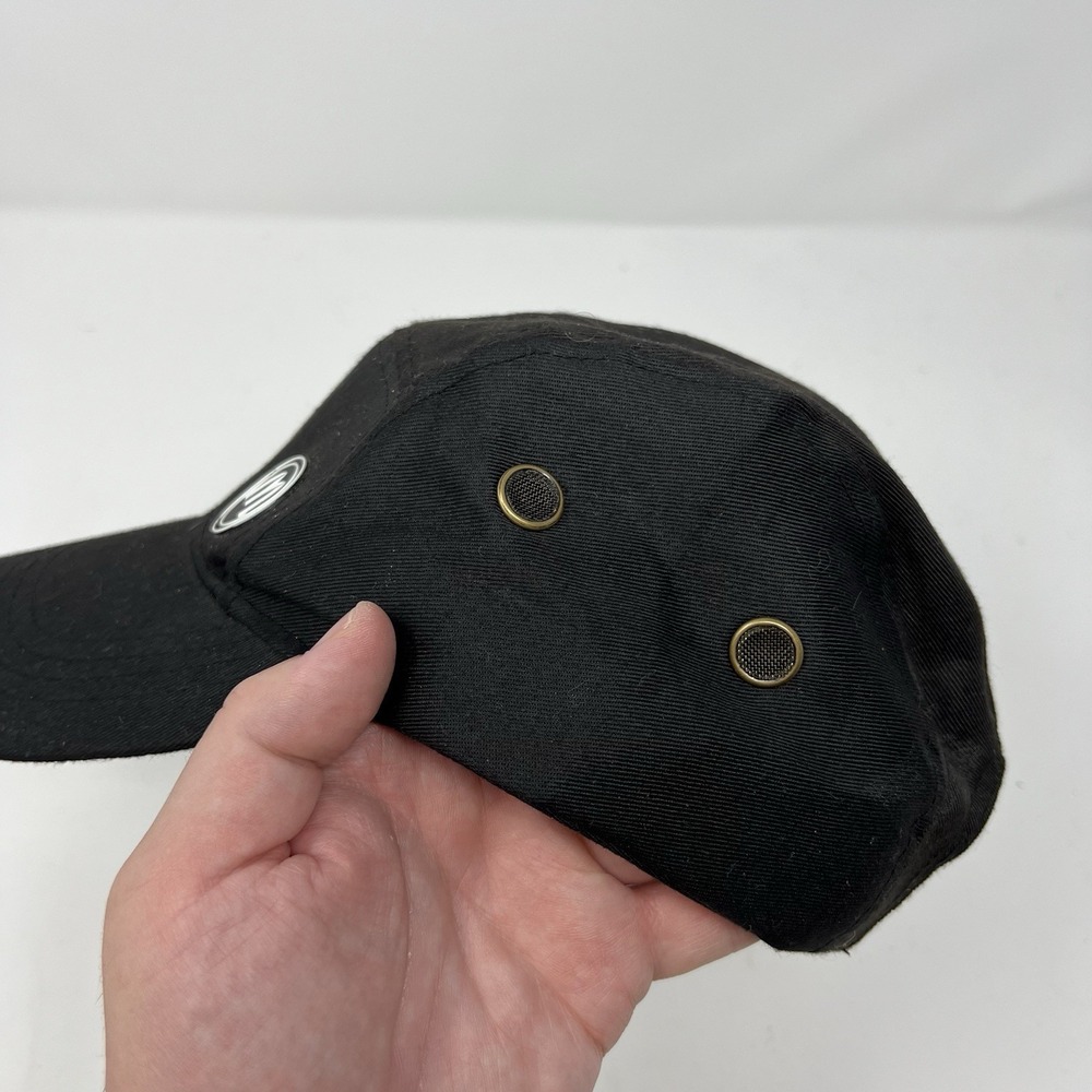 McDonald's Employee 5 Panel Hat Cap Uniform Adjustable Strapback Black Costume - Picture 6 of 11